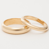 Half Round Wedding Band