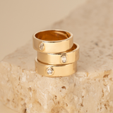 Diamond Cigar Ring