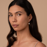 Baroque Pearl Huggies