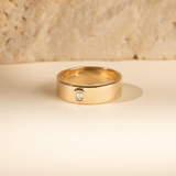 Diamond Cigar Ring