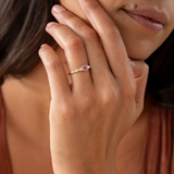 Dahlia 0.52ct Oval Padparadshca Sapphire