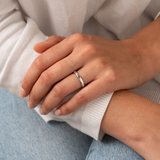 Half Round Wedding Band