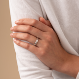 Half Round Wedding Band