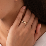 Half Round Wedding Band