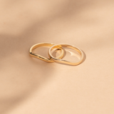 Wave Wedding Band