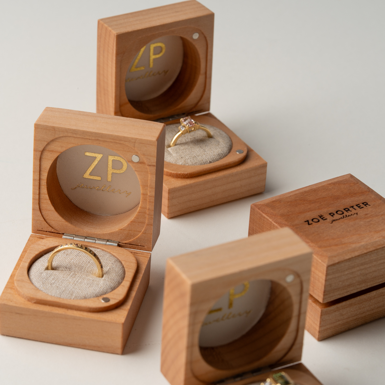 Wooden Ring Box – Zoë Porter Jewellery