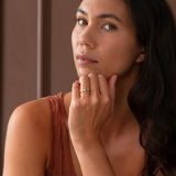 East-West 0.66ct Emerald-cut Green Sapphire