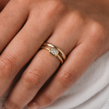 Half Round Wedding Band