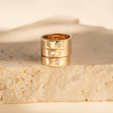 Diamond Cigar Ring
