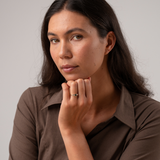 Posy 0.50ct Oval Green Sapphire