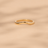 Wave Wedding Band