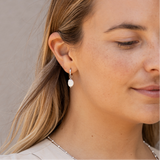 Baroque Pearl Huggies