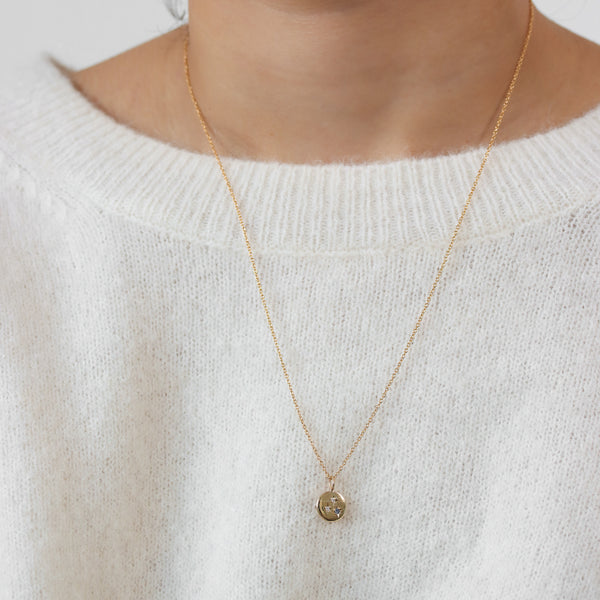 Three Star Pendant Necklace