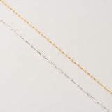 Diamond Cut Paperclip Chain