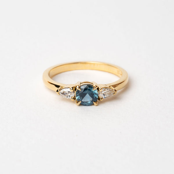 Dahlia 0.63ct Round Parti Sapphire