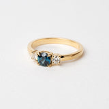 Orbit 0.65ct Round Parti Sapphire