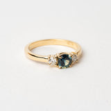Orbit 0.65ct Round Parti Sapphire