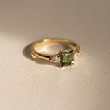 Dahlia 1.12ct Emerald Cut Green Sapphire