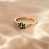 Dahlia 0.63ct Round Parti Sapphire