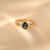 Orbit 0.9ct Oval Blue Sapphire