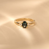 Orbit 0.9ct Oval Blue Sapphire