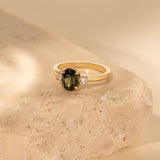 Orbit 1.58ct Oval Green Sapphire