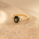 Orbit 1.58ct Oval Green Sapphire