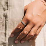 Floral Engraved Band