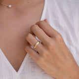 Floral Engraved Band