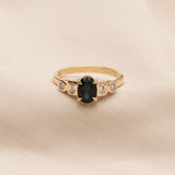 Posy 1.32ct Oval Green Sapphire