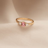 Dahlia 0.52ct Oval Padparadshca Sapphire