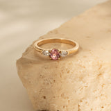 Dahlia 0.52ct Oval Padparadshca Sapphire