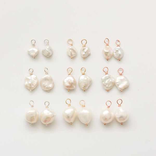 Baroque Pearl Charms