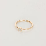 Orbit Bezel Set Ring