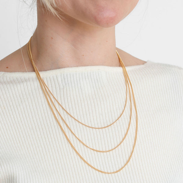 Diamond Cut Curb Chain