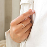 Orbit Bezel Set Ring