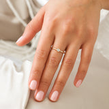Orbit Bezel Set Ring